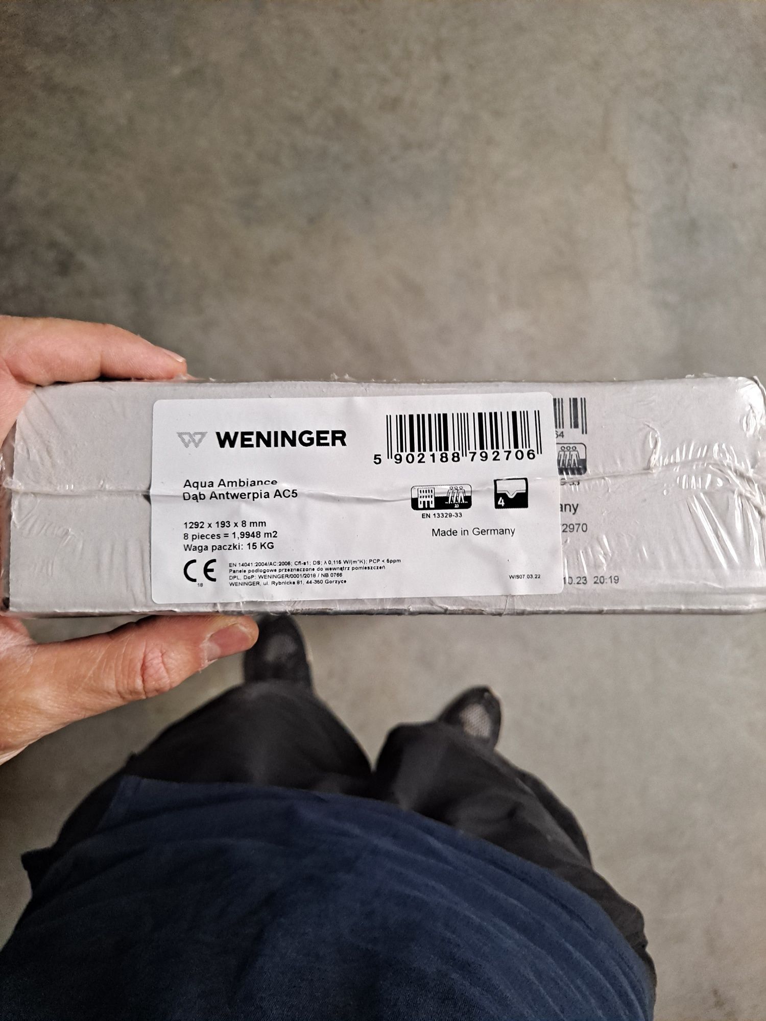 Panele weninger Dąb Antwerpia AC5