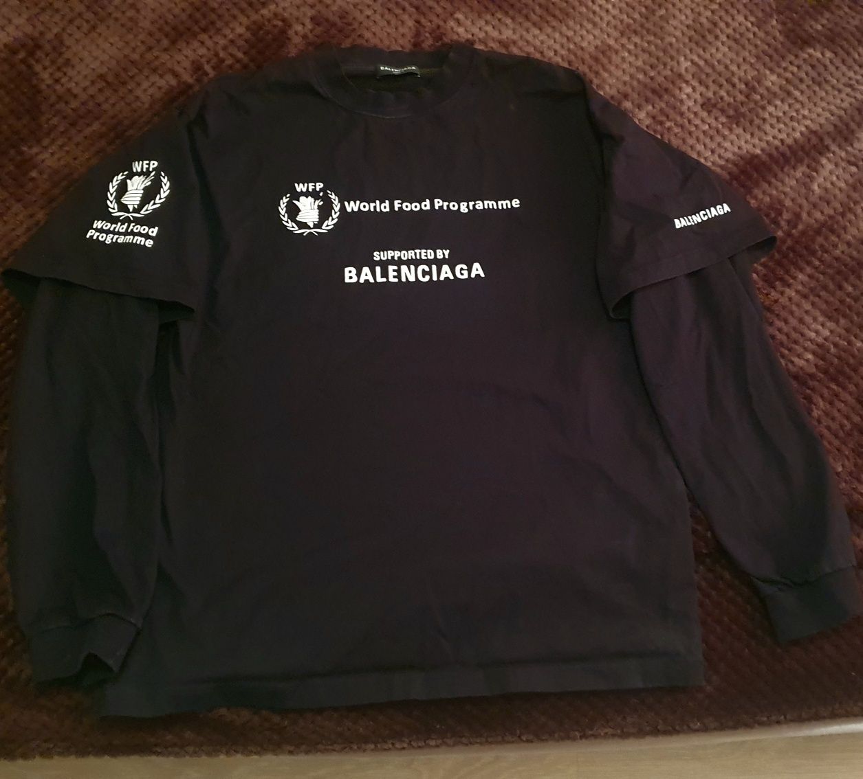 balenciaga longsleeve world food program opium viperr
