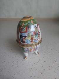 Porcelana jajko faberge używane