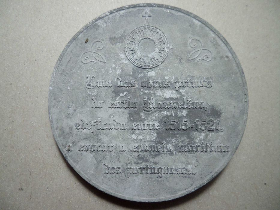 Matriz de Esboço p/ Medalha Torre Belém.