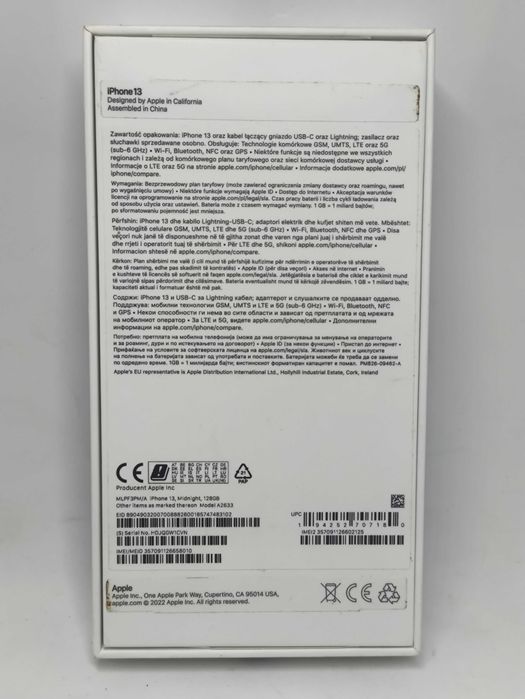 iPhone 13 128gb czarny w idealnym stanie