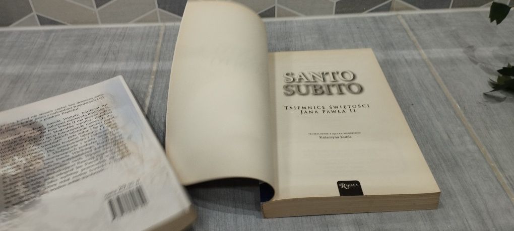 Tajemnice świętości Jana Pawła II Santo Subito Andrea Tornielli