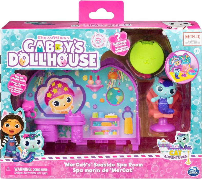 Будиночок Габбі Gabby's Dollhouse MerCat's Seaside Spa room