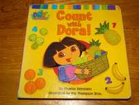 Nauka cyfr po angielsku i hiszpańsku Count with Dora! Dora i Butek