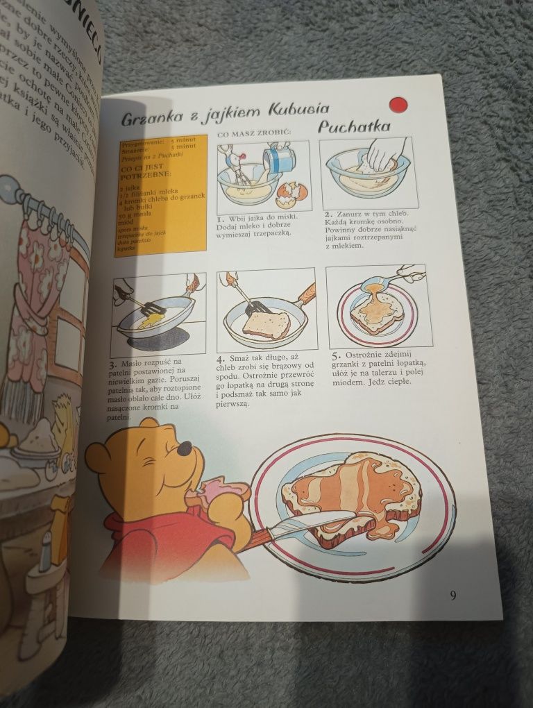 Książka kucharska Kubusia Puchatka
