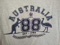 bluzka, koszulka, T-shirt, AUSTRALIA, kangur, strus, z Australii