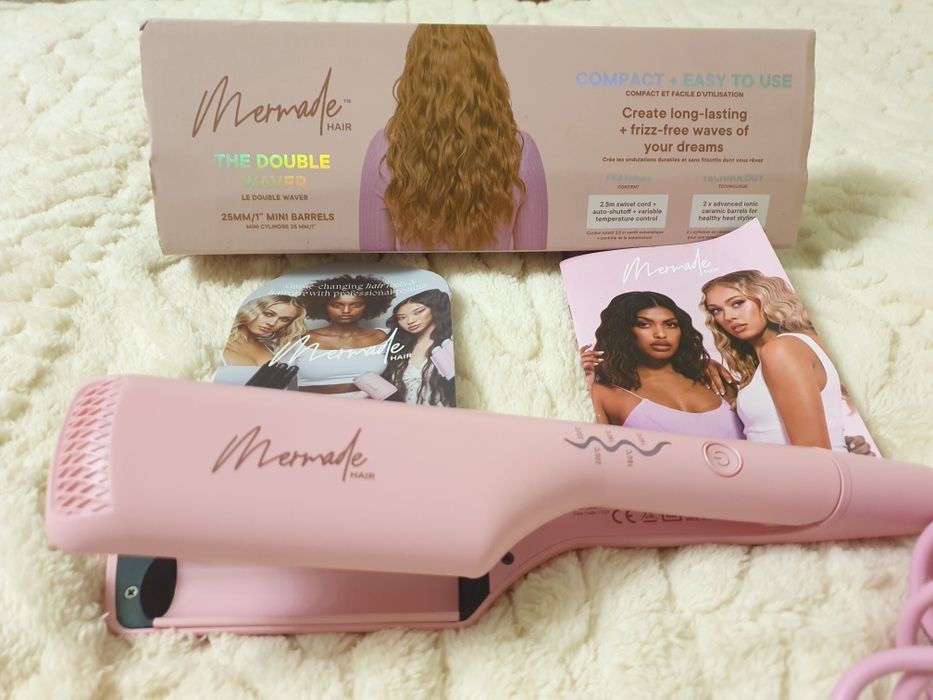 Плойка для локонів Mermade Hair Double Waver 25мм.Оригінал