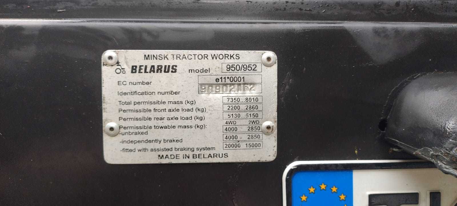 Belarus  952 Turbo monoblok