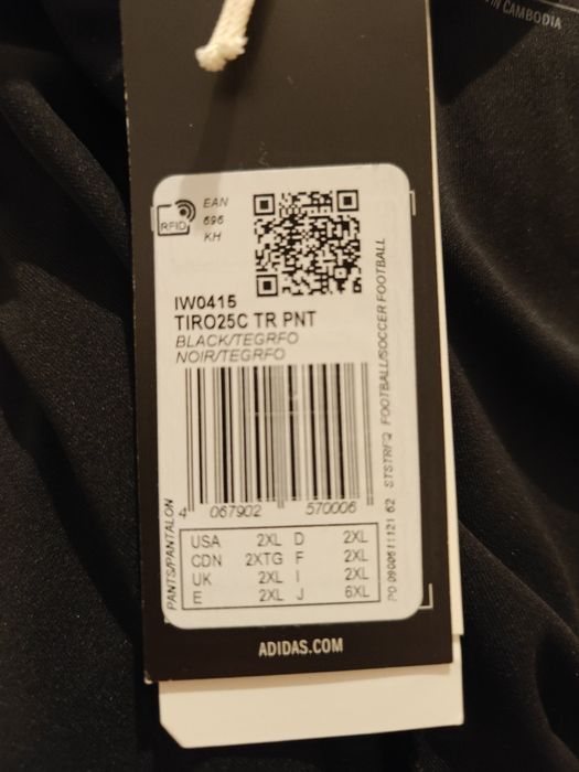 Spodnie dresowe Adidas TIRO25C TR PNT