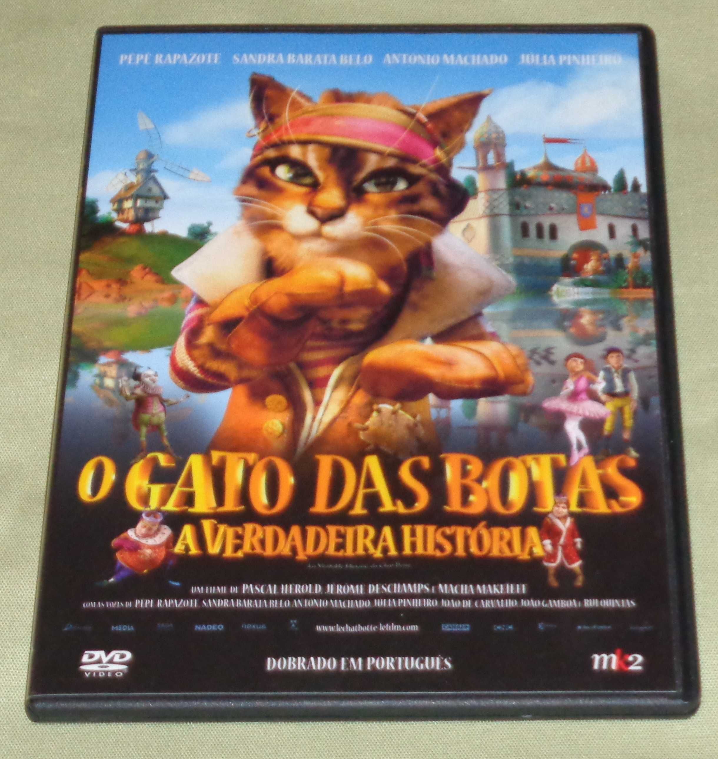 DVD O Gato das Botas - A Verdadeira História