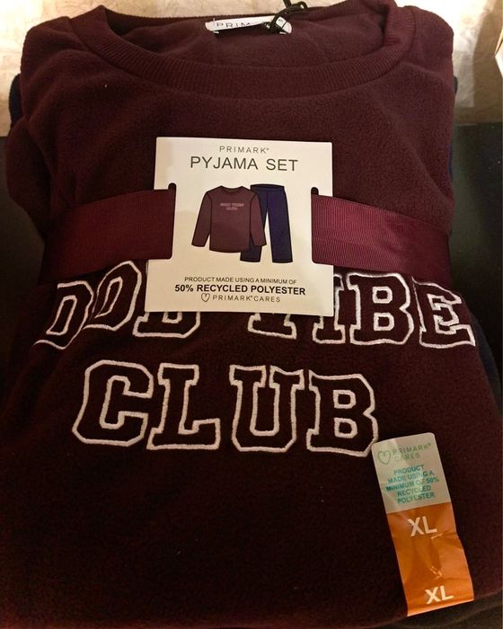 Флісова чоловіча піжама. Флисовая мужская пижама. Primark