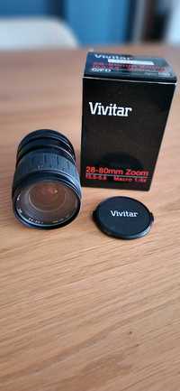 Objetiva zoom Vivitar FD para Canon