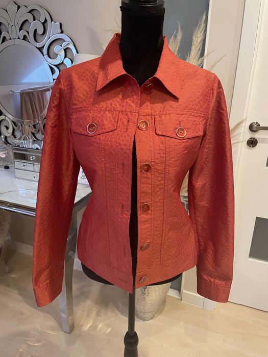 Marynarka kurtka koralowa butik M
