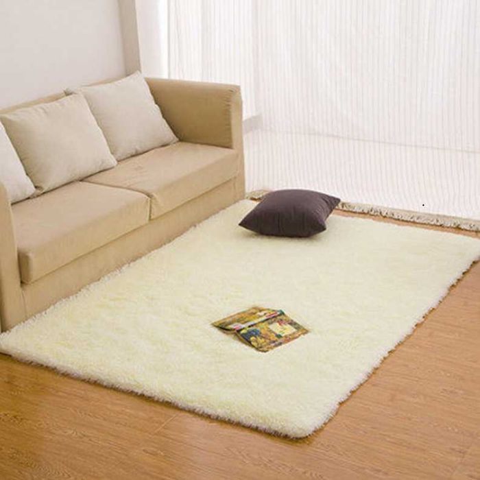 NOWY Pluszowy Dywan Shaggy Puszysty Mięki 200x300 Futrzany Prostokąt
