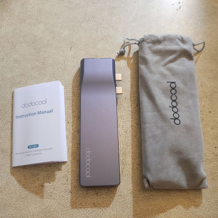 Многопортовый адаптер хаб для MacBook Dodocool DC73GY