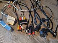 Kable - Zasilające RCA Aux HDMI Głośnikowe SCART Antenowe RGB Euro .