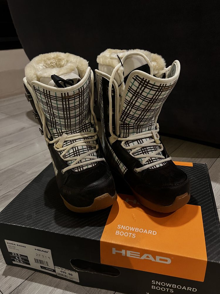 Buty snowboardowe HEAD ZORA SAND damskie/ dzieciece 36.5