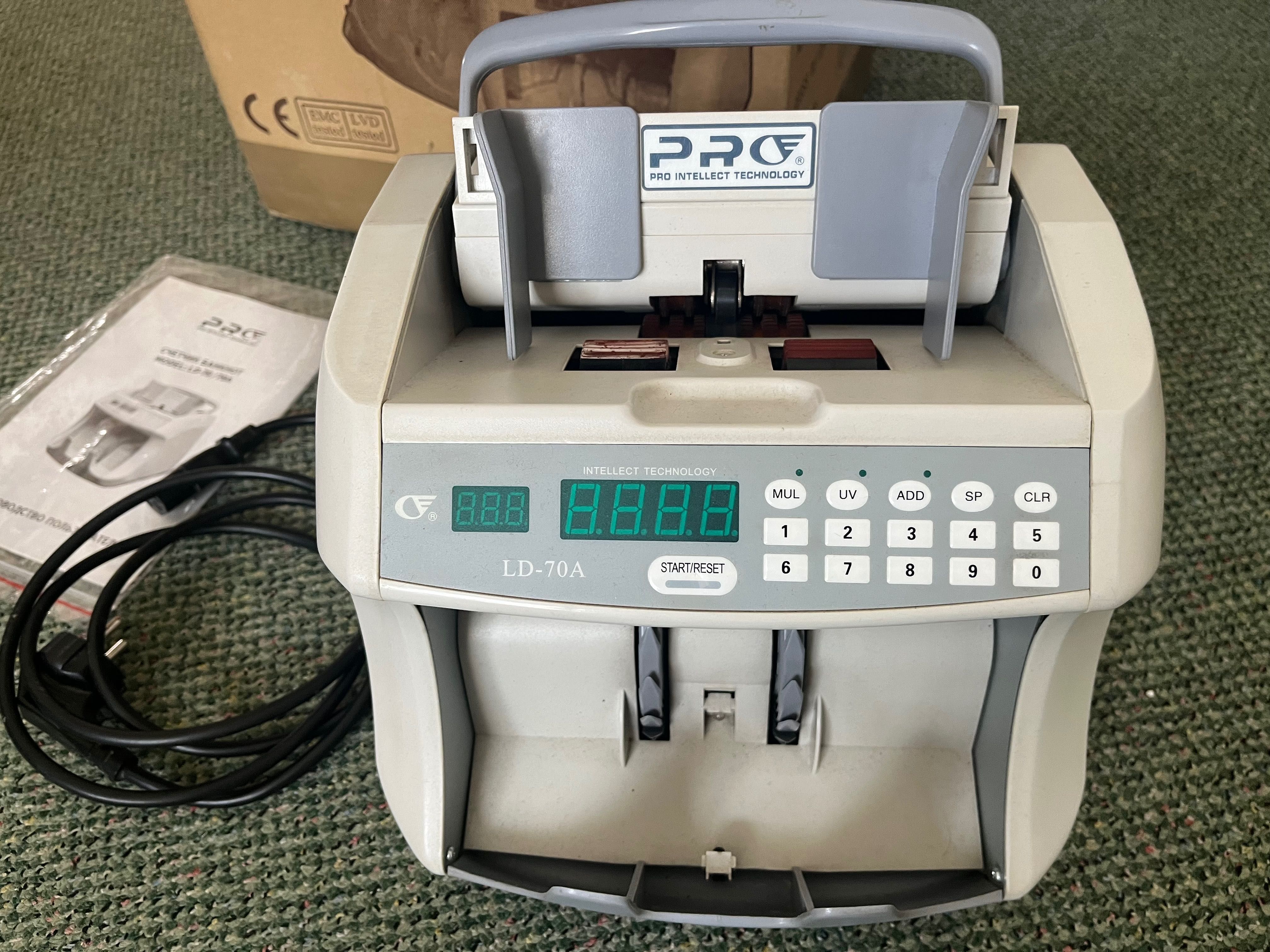 Счетчик банкнот Pro LD-70A
