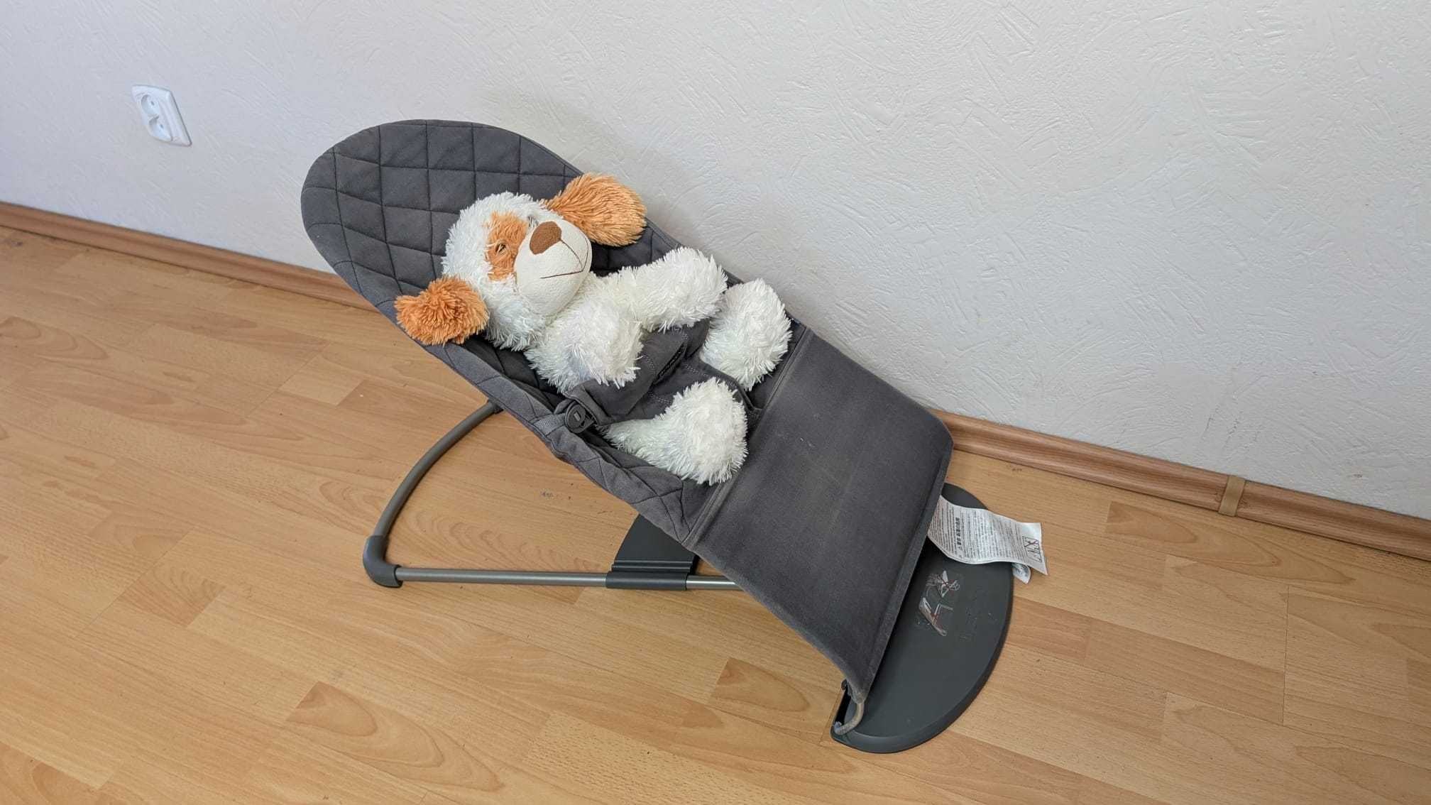 Babybjorn Leżaczek Bliss Cotton Antracyt