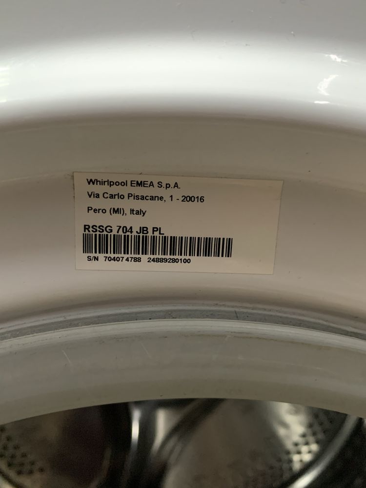 Hotpoint-Ariston RSSG 704 J Пральна Машина