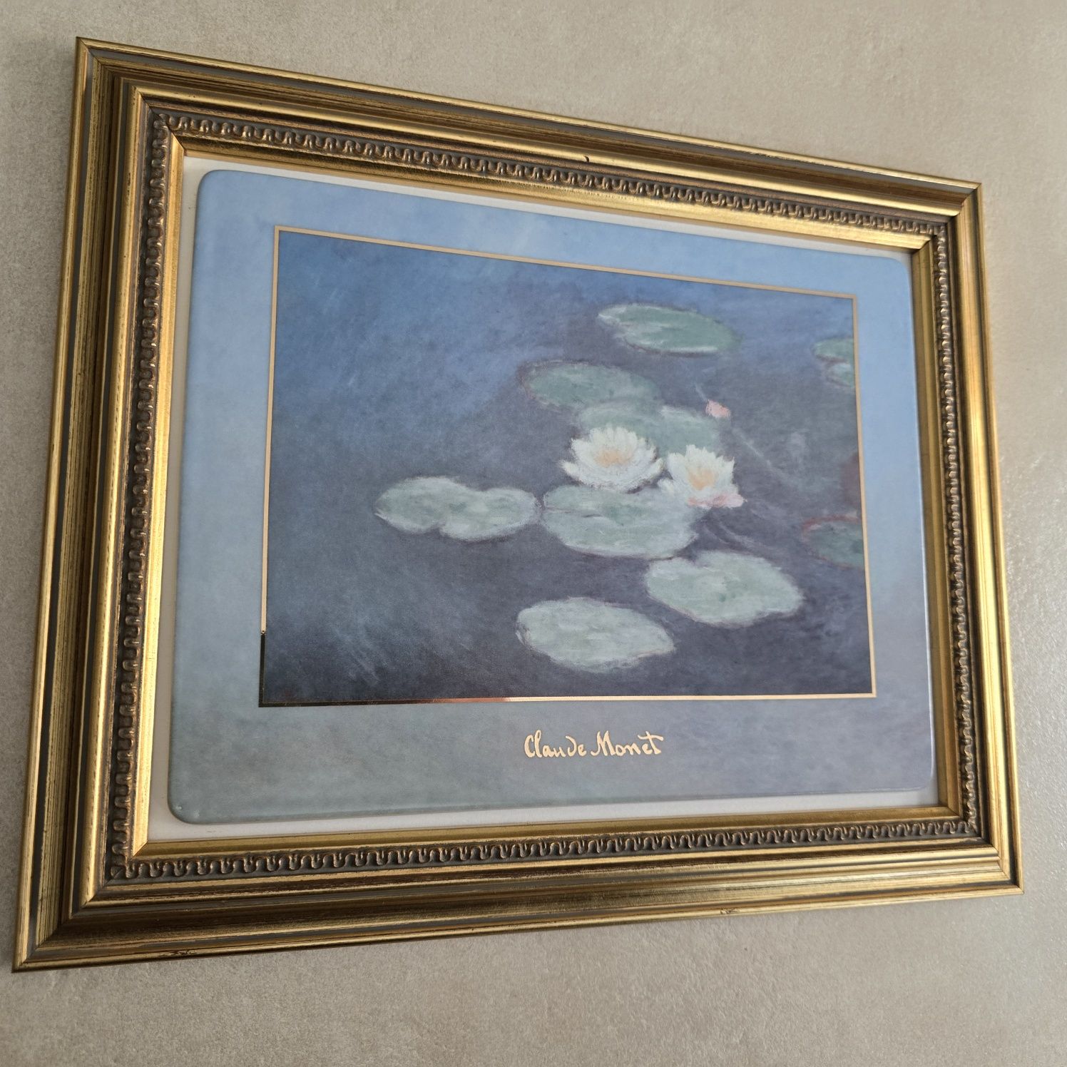 Goebel obraz porcelanowy CLAUDE MONET 
Fleur de soir
