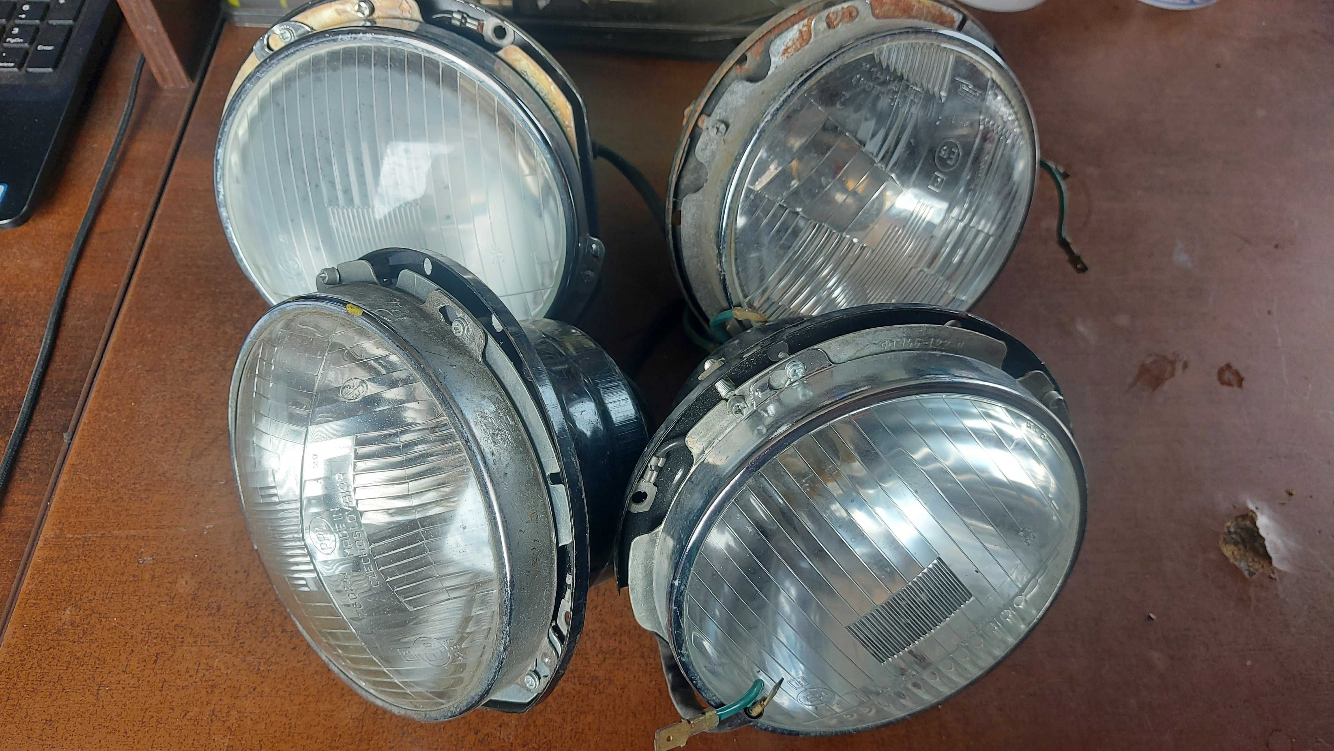 Fiat 125P lampy przednie komplet 4 sztuki FV dostawa