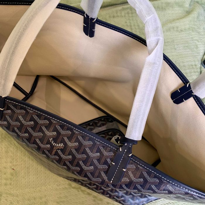 Torba w kolorze niebieskim-Goyard