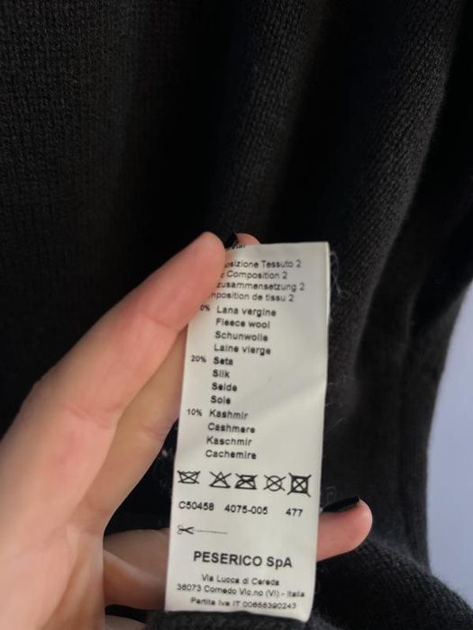 Peserico кашеміровий топ