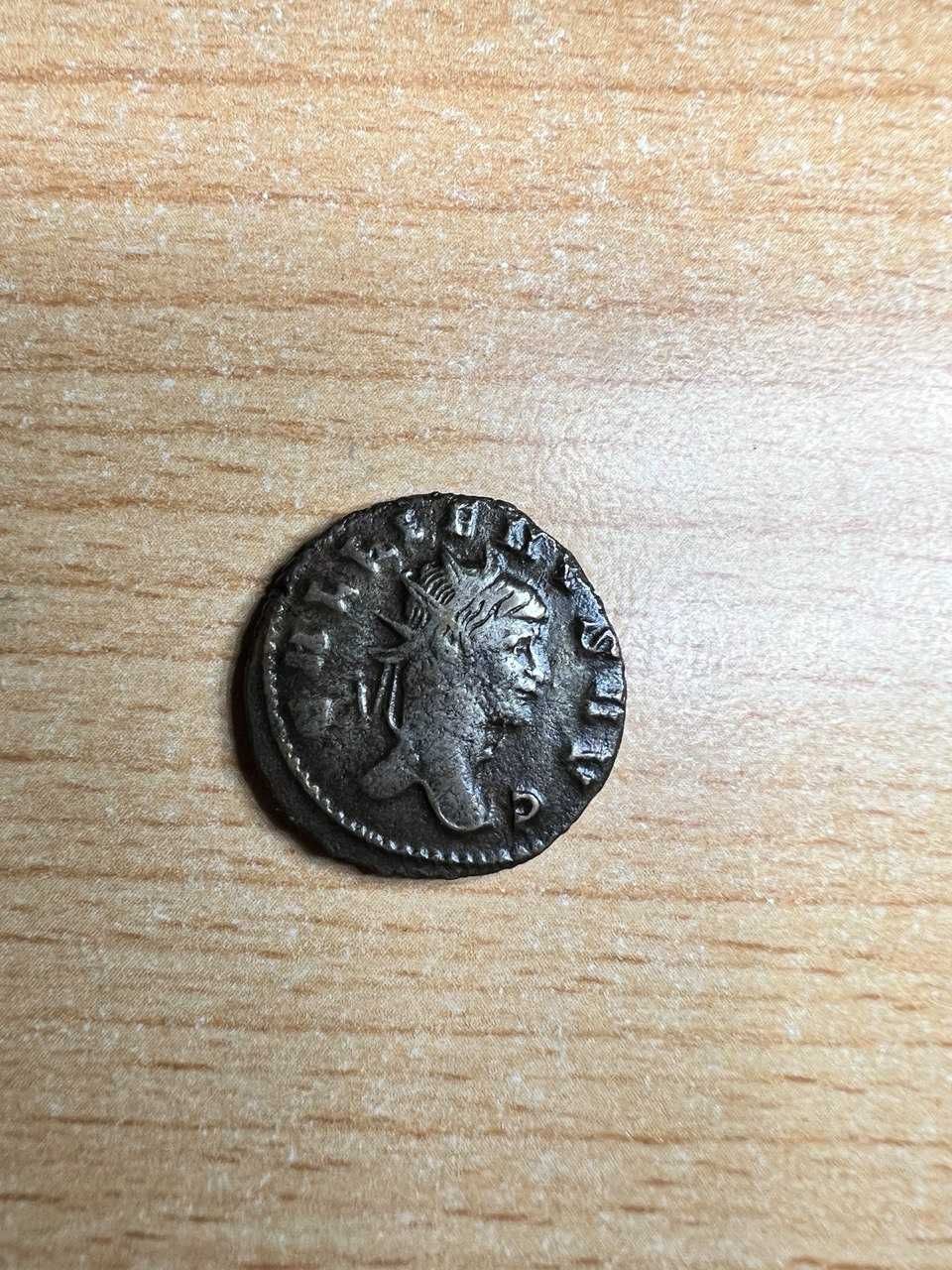 Античная монета, Имп. Галлиен (Антилопа, Звер. серия)