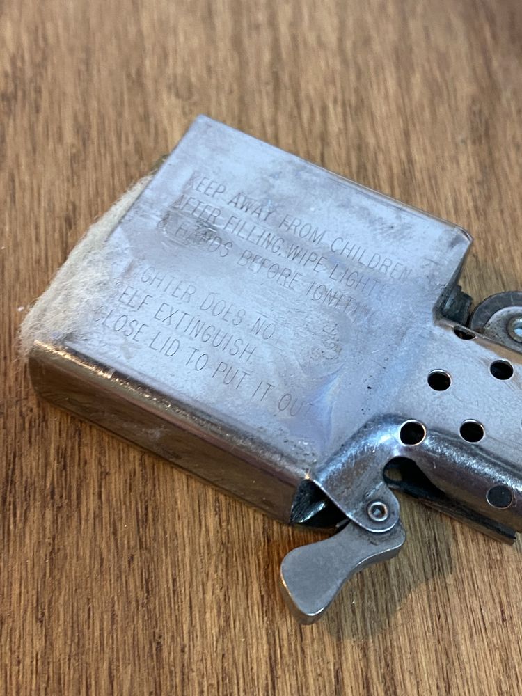 Zapalniczka zippo żaglowiec latarnia