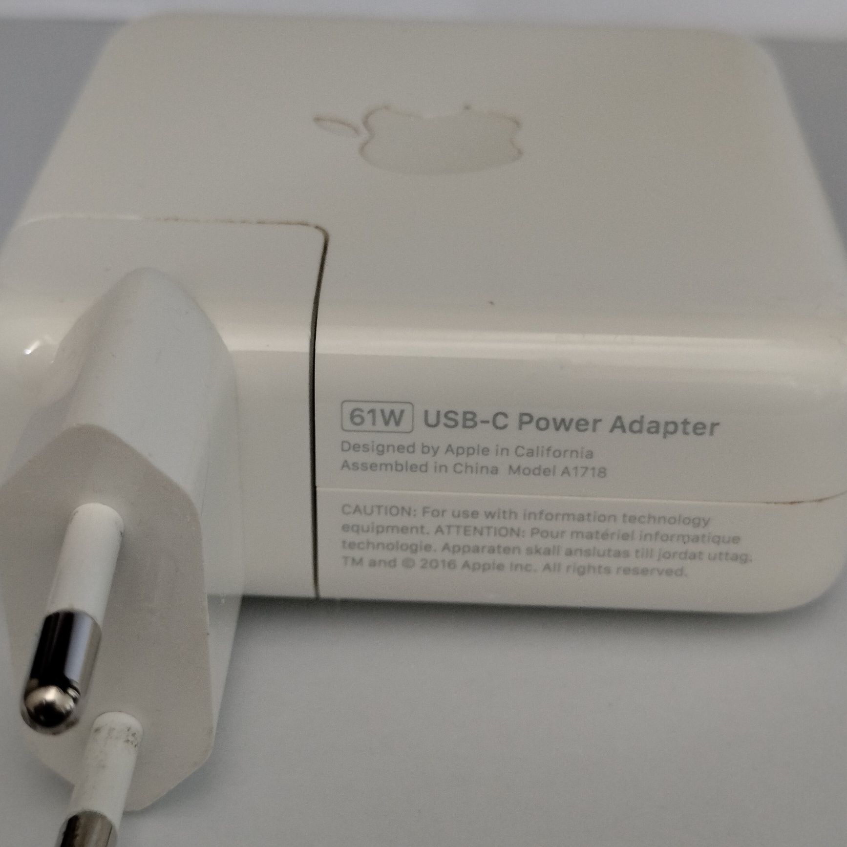 Adapter MacBook zasilacz 61W usb C