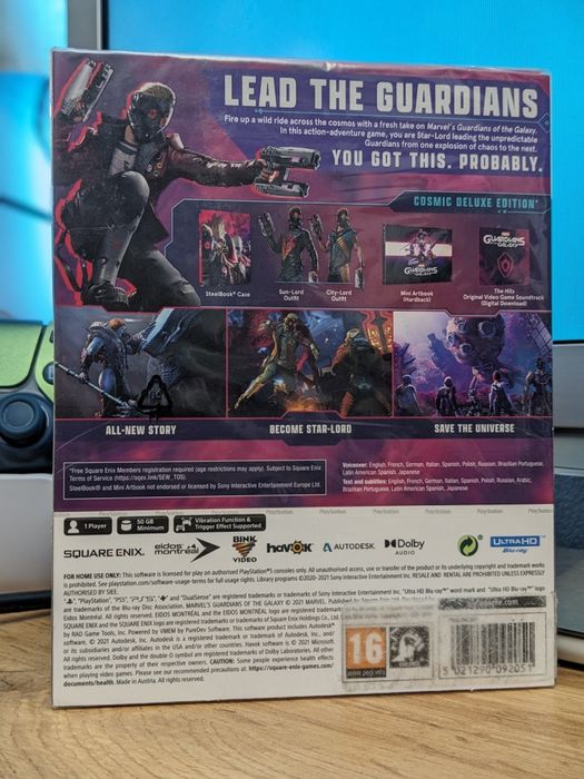 Marvel Guardians of the Galaxy, Deluxe Edition PlayStation 5