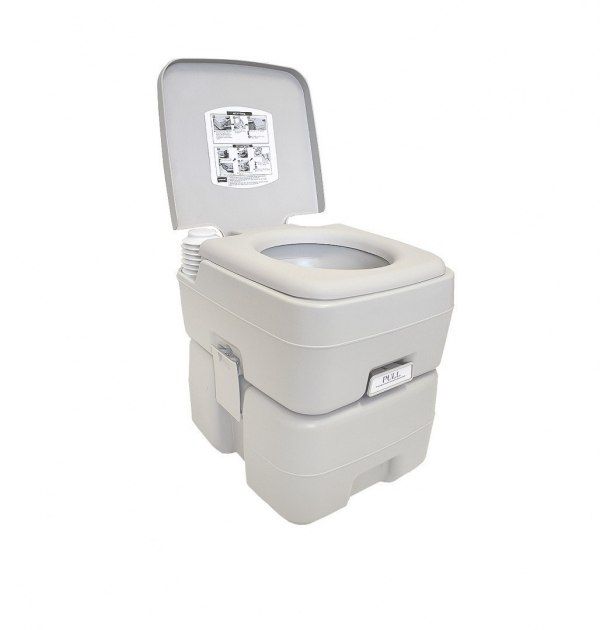 Toaleta turystyczna przenośnia kemping kamper poj. 20 L WC mobilne