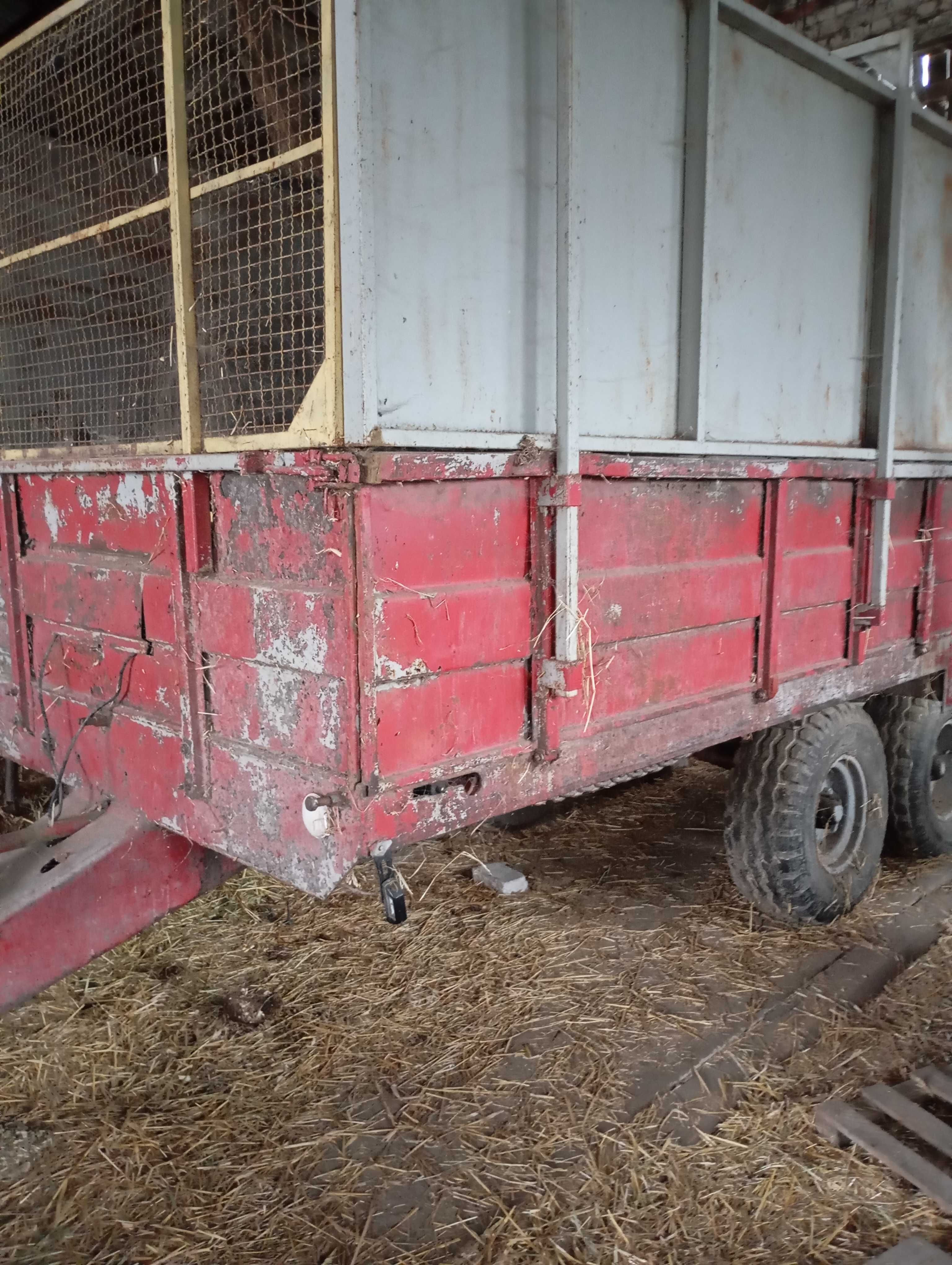 Rozrzutnik obornika tandem 6ton
