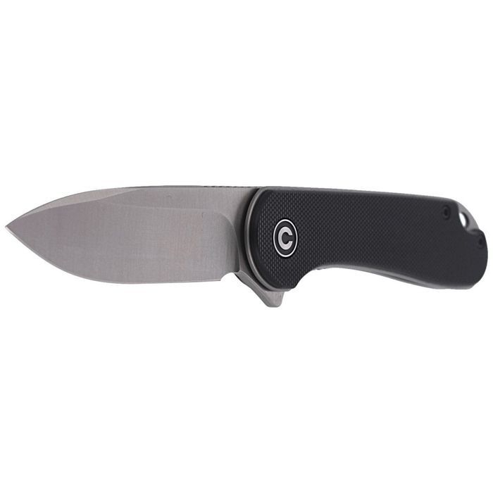 Nóż składany CIVIVI Elementum Flipper Black G10, Satin Finish