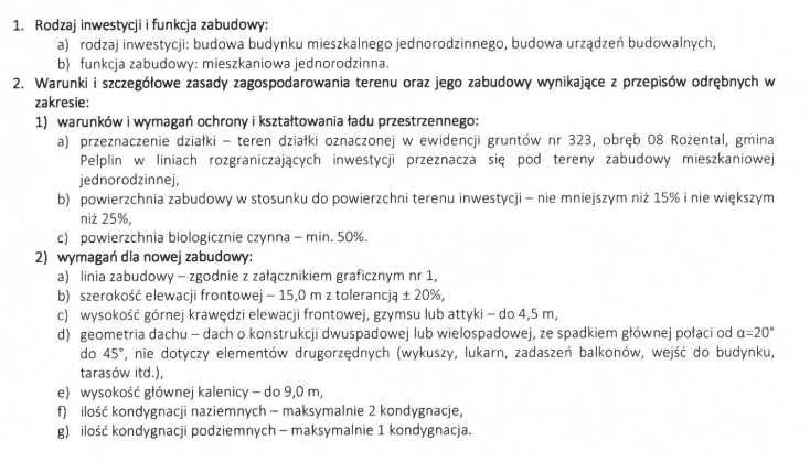 Piękna działka budowlana przy chodniku i drodze asfaltowej - Pelplin