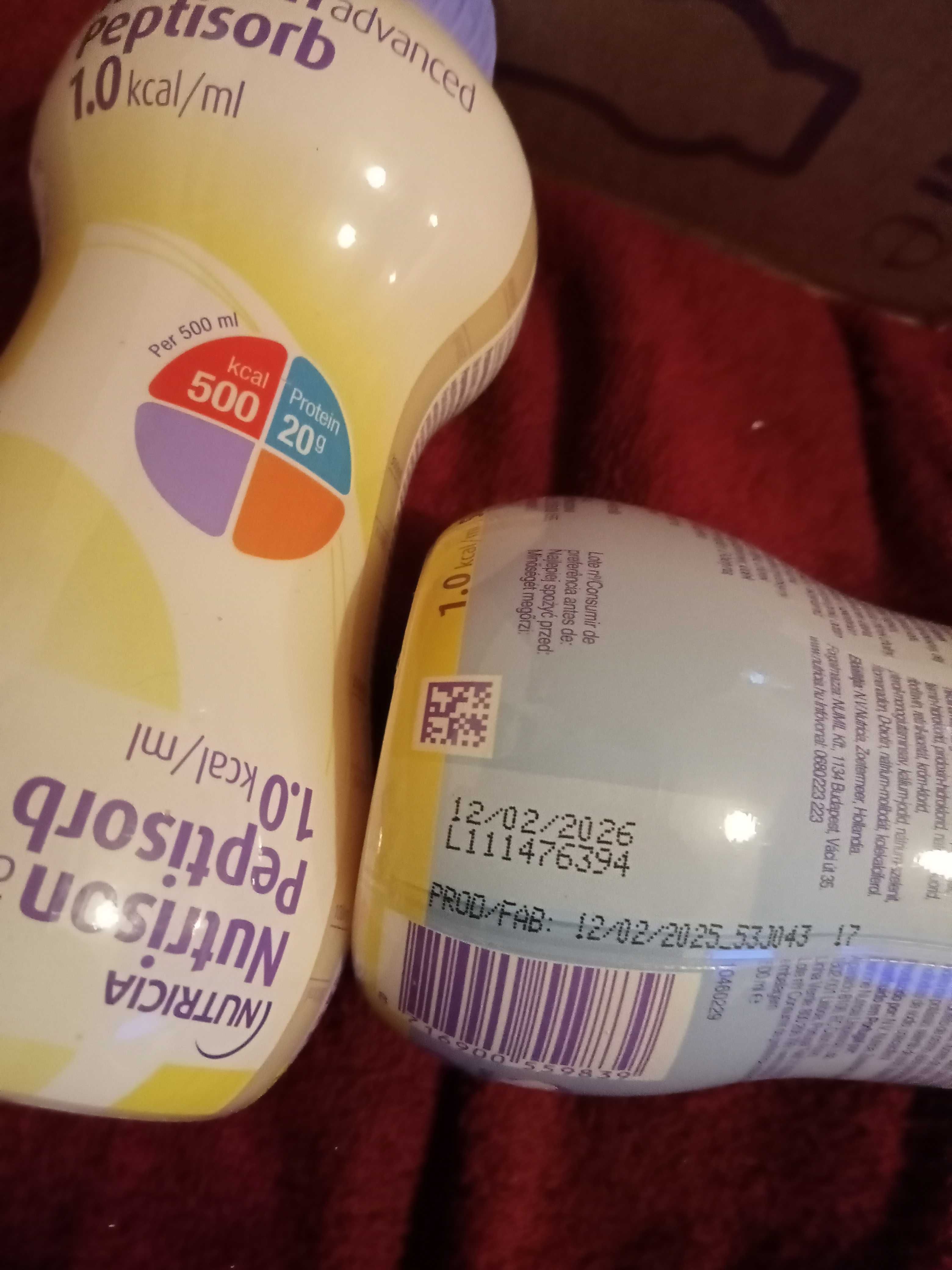 Nutricia nutrison energy 1.0/ml 12sztuk.po 500ml