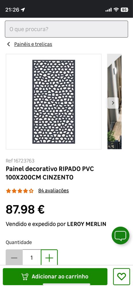 Painel decorativo