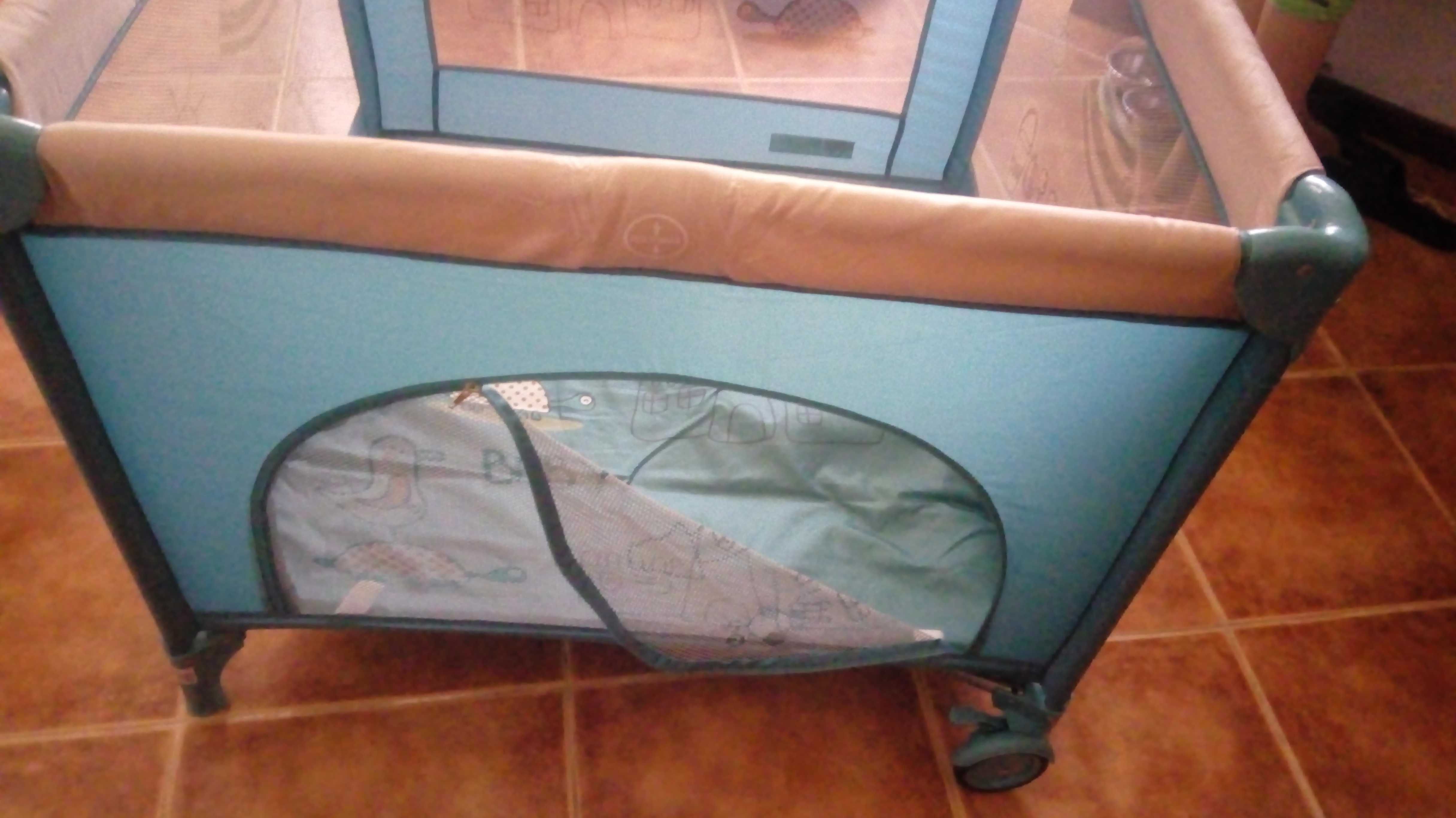Parque/Cama Infantil Bebé Dobrável/Viagem MS 62 x 92 cm