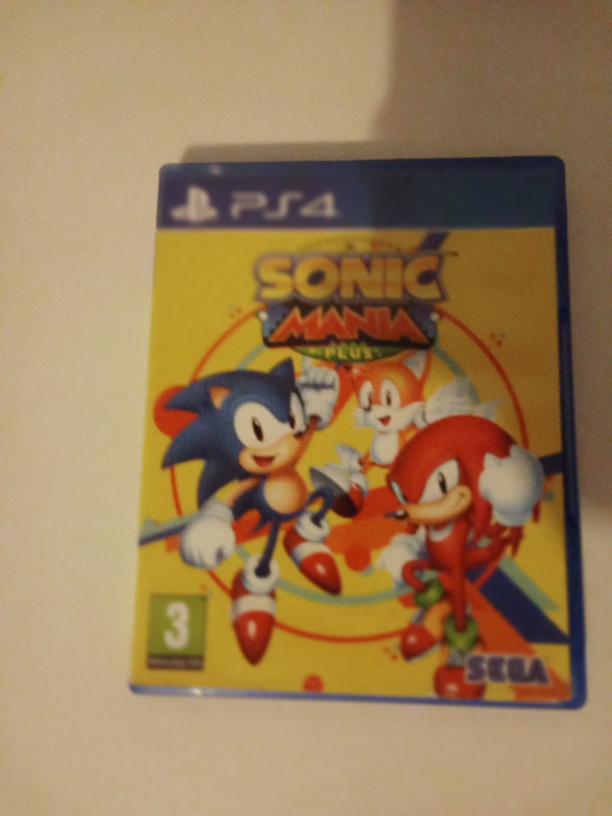 Sonic mania PlayStation4