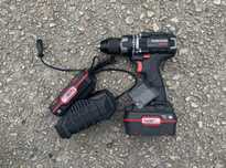 Aparafusadora 20V + 2 baterias + carregador