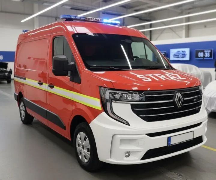Renault MASTER Straż Pożarna  Strażacki Pożarniczy Specjalny Zabudowy Specjalne Ciechanów
