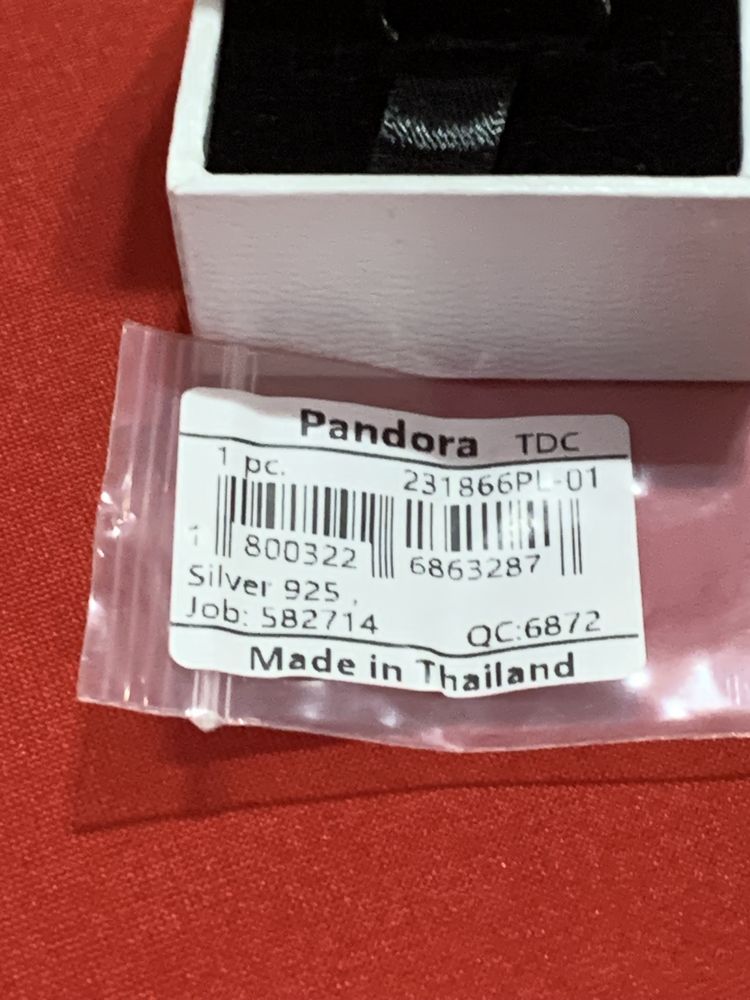 Anel Pandora prata 925 com etiqueta e caixa original