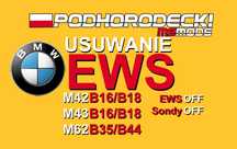 Usuwanie EWS immo BMW M42 M43 M44B19/ M60 B30 B40/ M62 B35 B44/ M73B54