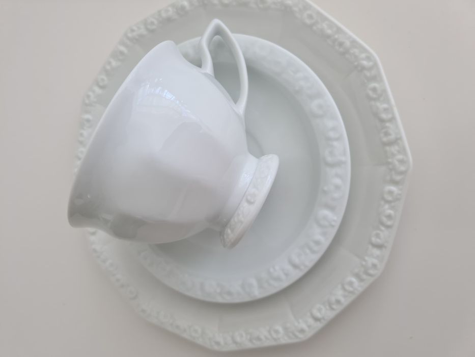 Rosenthal Biała Maria zestaw śniadaniowy