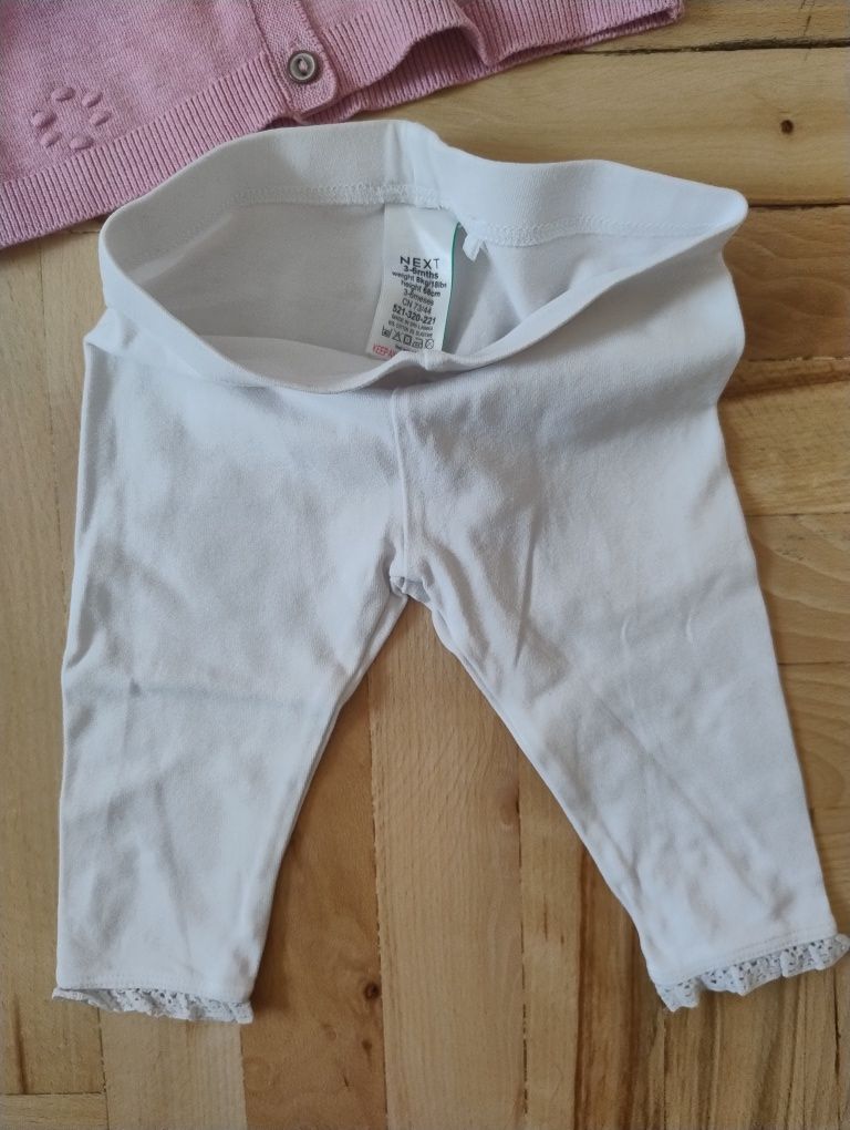 Next zestaw spodenki i sweterek 68