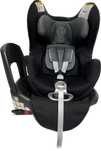 Cybex sirona platinum 0-18 kg tyłem czarny fotelik samochodowy z baza