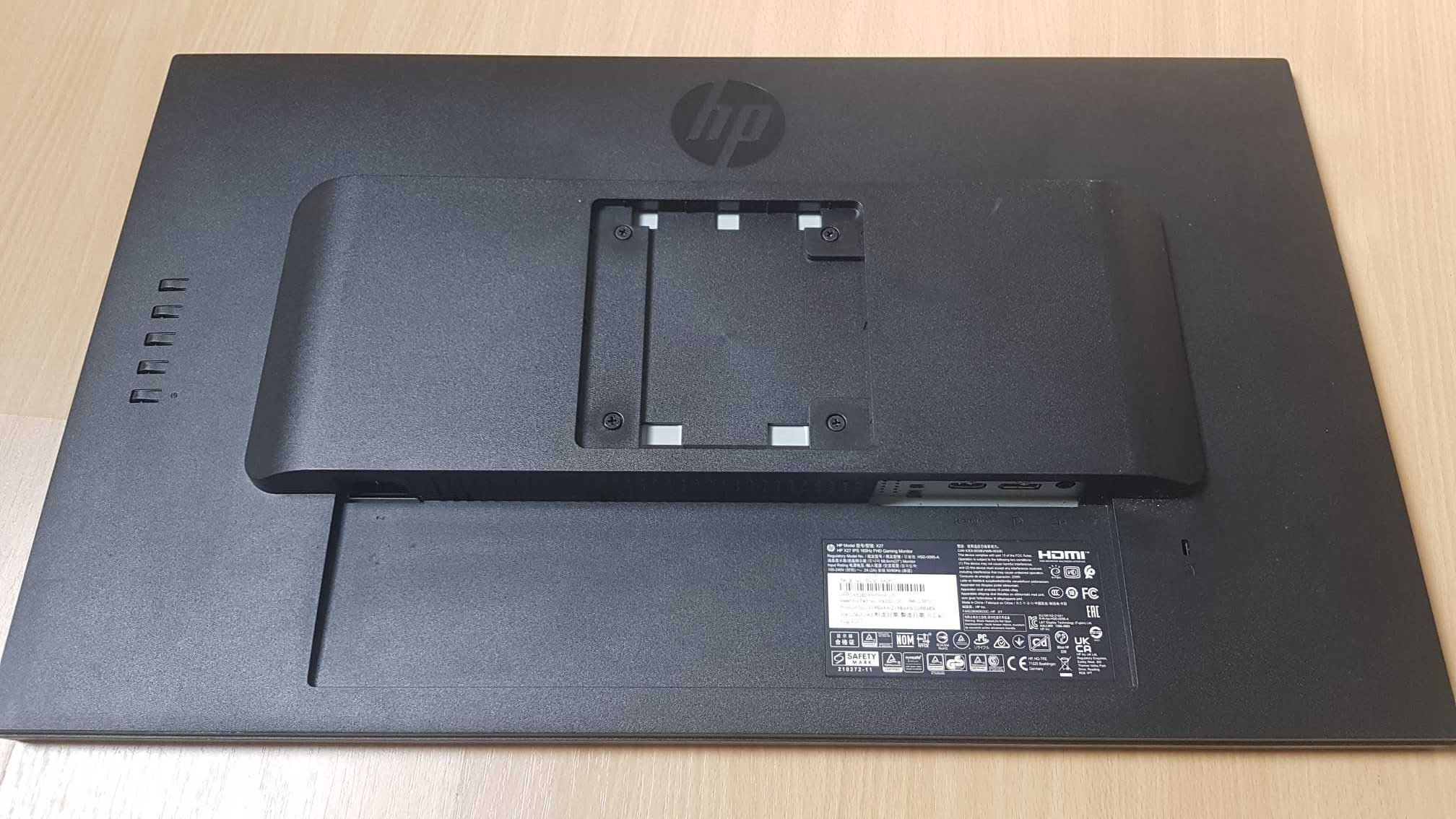 Monitor HP X27 para peças