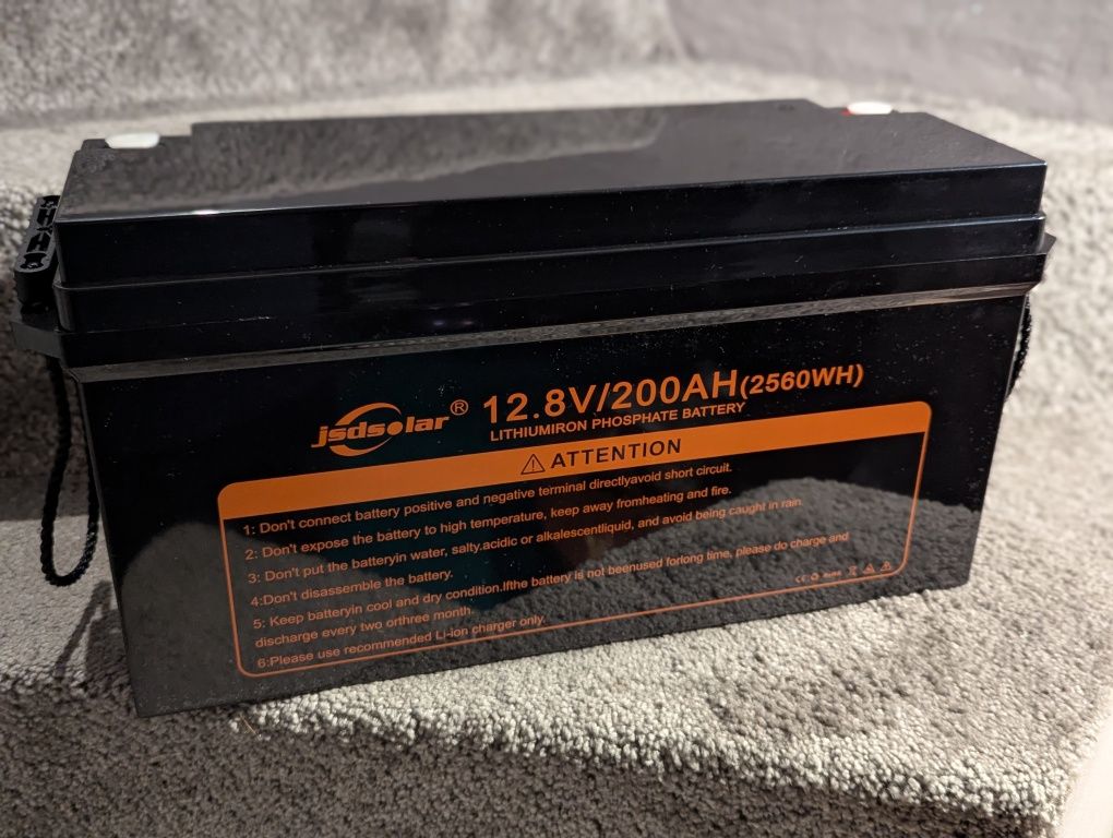 Акумулятор LiFePo4 12v200Ah JSDsolar
