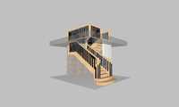 schody drewniane projektowanie